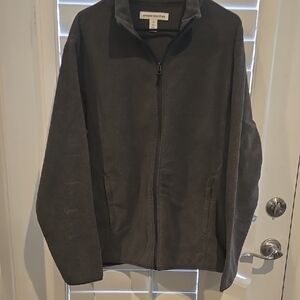 Gray Zip-Up Jacket